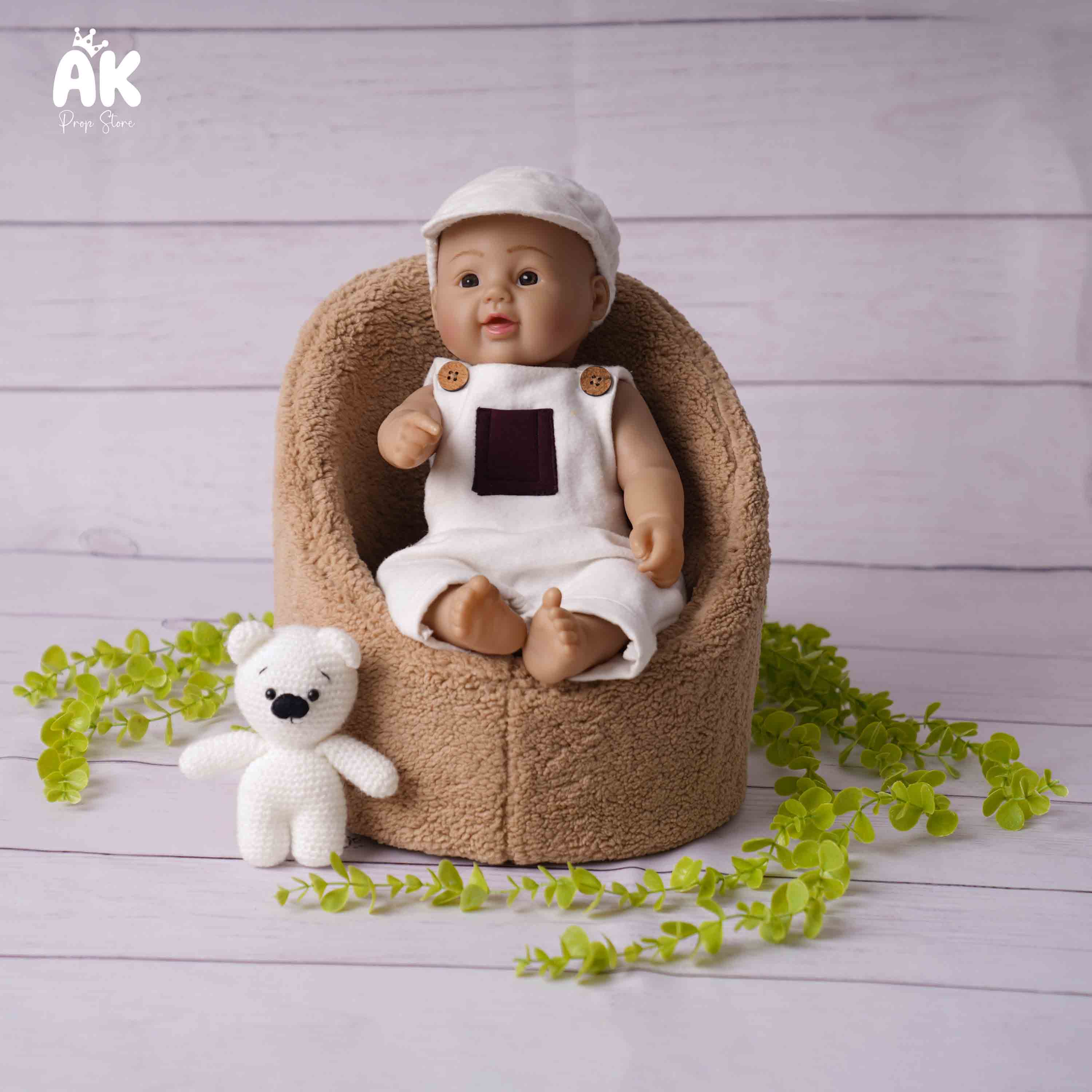 White Wood Plank Theme - New Born