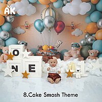 Cake Smash Theme - Toddler