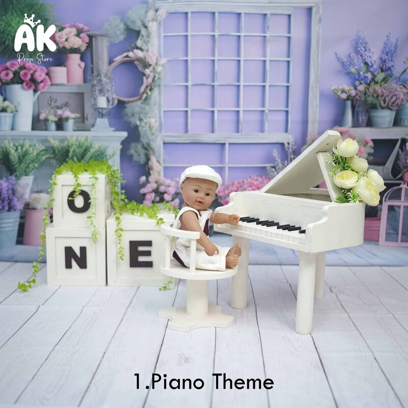 White Piano Theme - Toddler