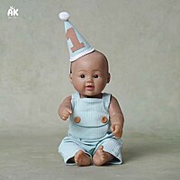 Milestone Romper - 9-12 M