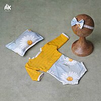 Floral Romper V2 - Newborn