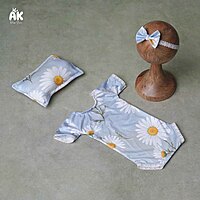 Floral Romper V2 - Newborn