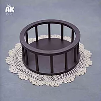 Round Wooden Crib