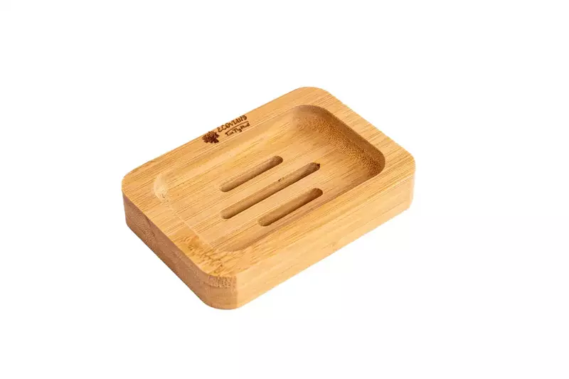 Bamboo Soap Tray – Handmade Natural Wooden Soap Dish | Organic Soap Holder for Bathroom & Kitchen | Eco-Friendly & Durable