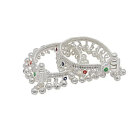 Silver Baby Anklet 5 inch