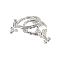 Silver Baby Anklet 5inch (40grams)