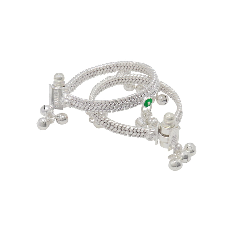 Silver Baby Anklet 5inch (40grams)