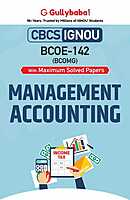 IGNOU BCOE-142 - Management Accounting, Latest Help Book Edition