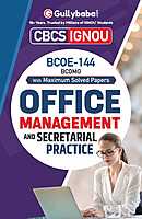 IGNOU BCOE-144 - Office Management and Secretarial Practice, Latest Help Book Edition