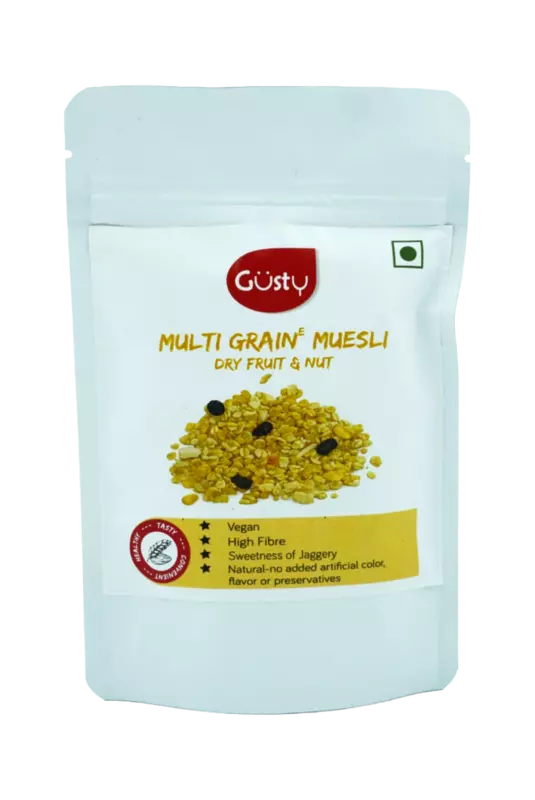 Gusty Multi Grain Muesli – Dry Fruit & Nut