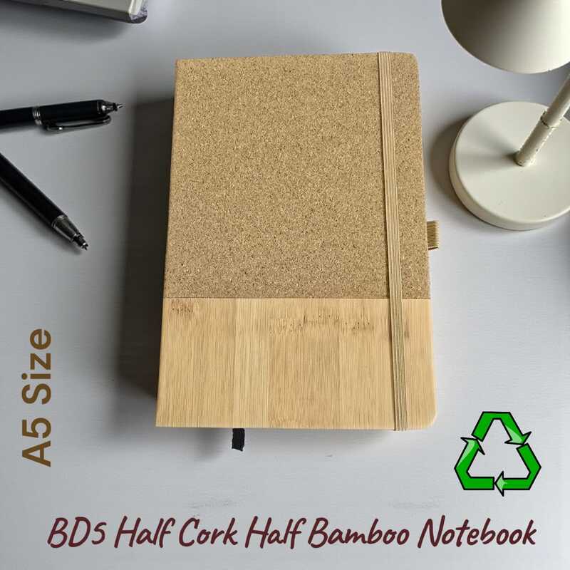 BD5 Cork Bamboo Notebook