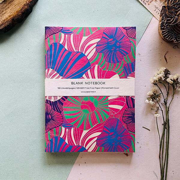 Handmade Journal | Sketchbook - Pink Horizon