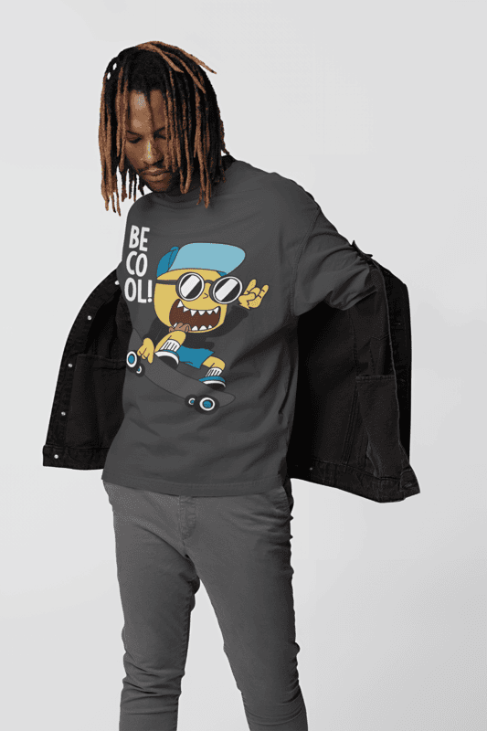 Be Cool the skaters oversized t-shirt