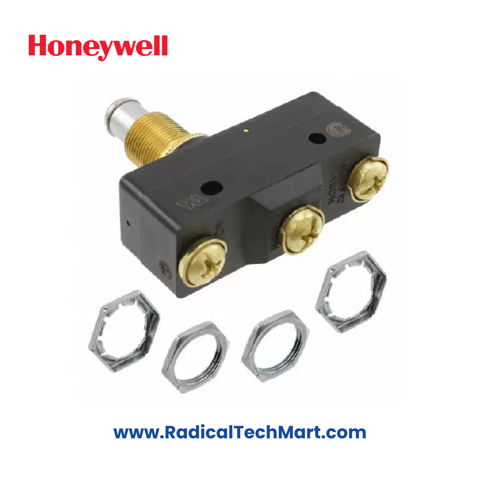 Honeywell BE-2RQ1-A4 Micro Switch with pin plunger actuator