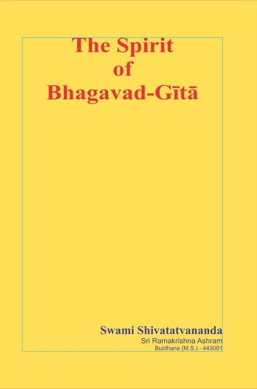 BAE126 The Spirit of Bhagavad Gita BAE126 The Spirit of Bhagavad Gita