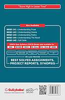 IGNOU BEGE-144 - Understanding The Novel, Latest CBCS Help Book Edition