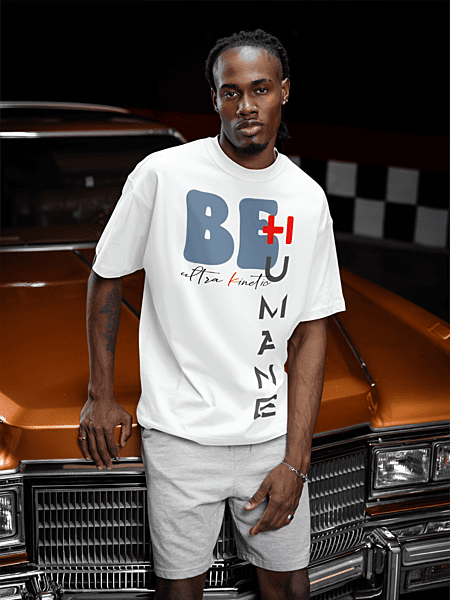 Be Humane white oversized tshirt