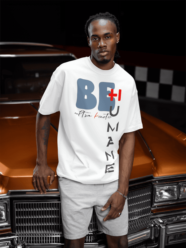 Be Humane white oversized tshirt