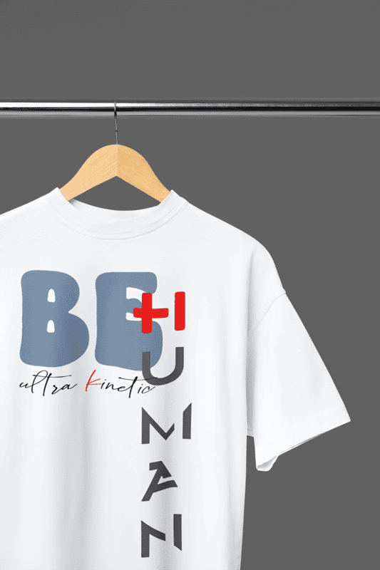 Be Humane white oversized tshirt