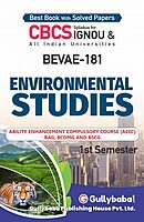 IGNOU BEVAE-181 - Environmental Studies, Latest CBCS Help Book Edition