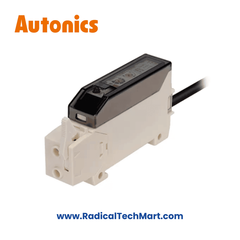 Autonics BF3RX-P Fiber Optic Sensor with built-in dual sensitivity adjusters