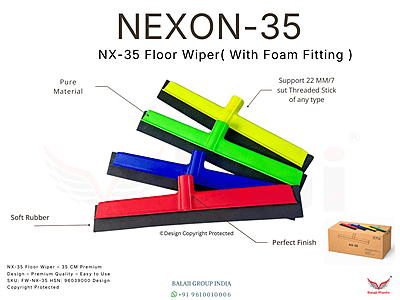 Nexon-35 Floor Wiper( With Foam Fitting )