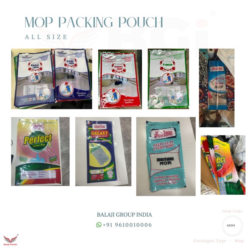 Mop Packing Bags - Printed