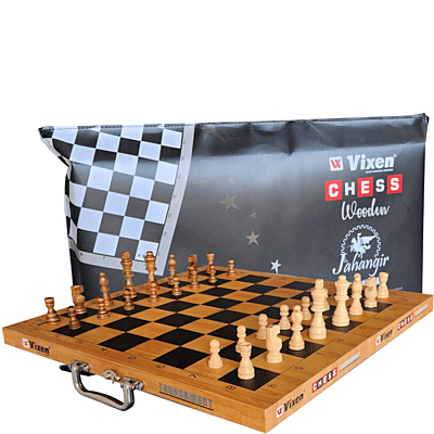 CHESS BOARD FOLD ASHOKA WITH WOODEN COINS