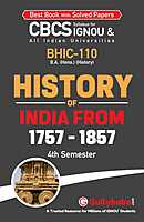 IGNOU BHIC-110 - History of India From 1757-1857, Latest CBCS Help Book Edition