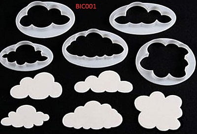 Plastic Cookie Cutter Set Various Designs Series 100