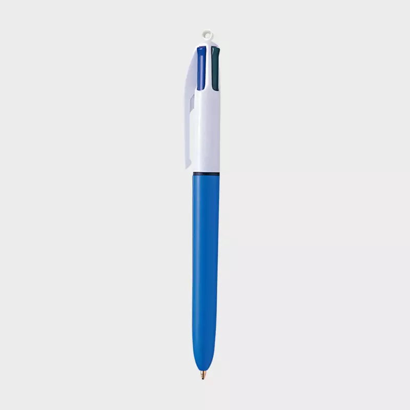BIC | Multi-Color Ink Ballpoint Pen | 1.0mm | 4C | Blue | 4CMDBLU