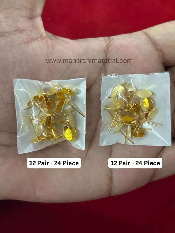 Earring Stud | Qty 12 Pair