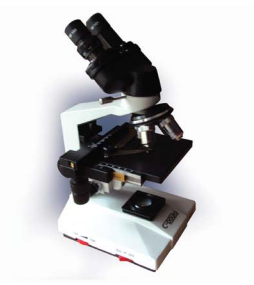 BIOLOGICAL MICROSCOРЕ BINOCULAR WITH LED