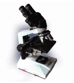 BIOLOGICAL MICROSCOРЕ BINOCULAR WITH LED