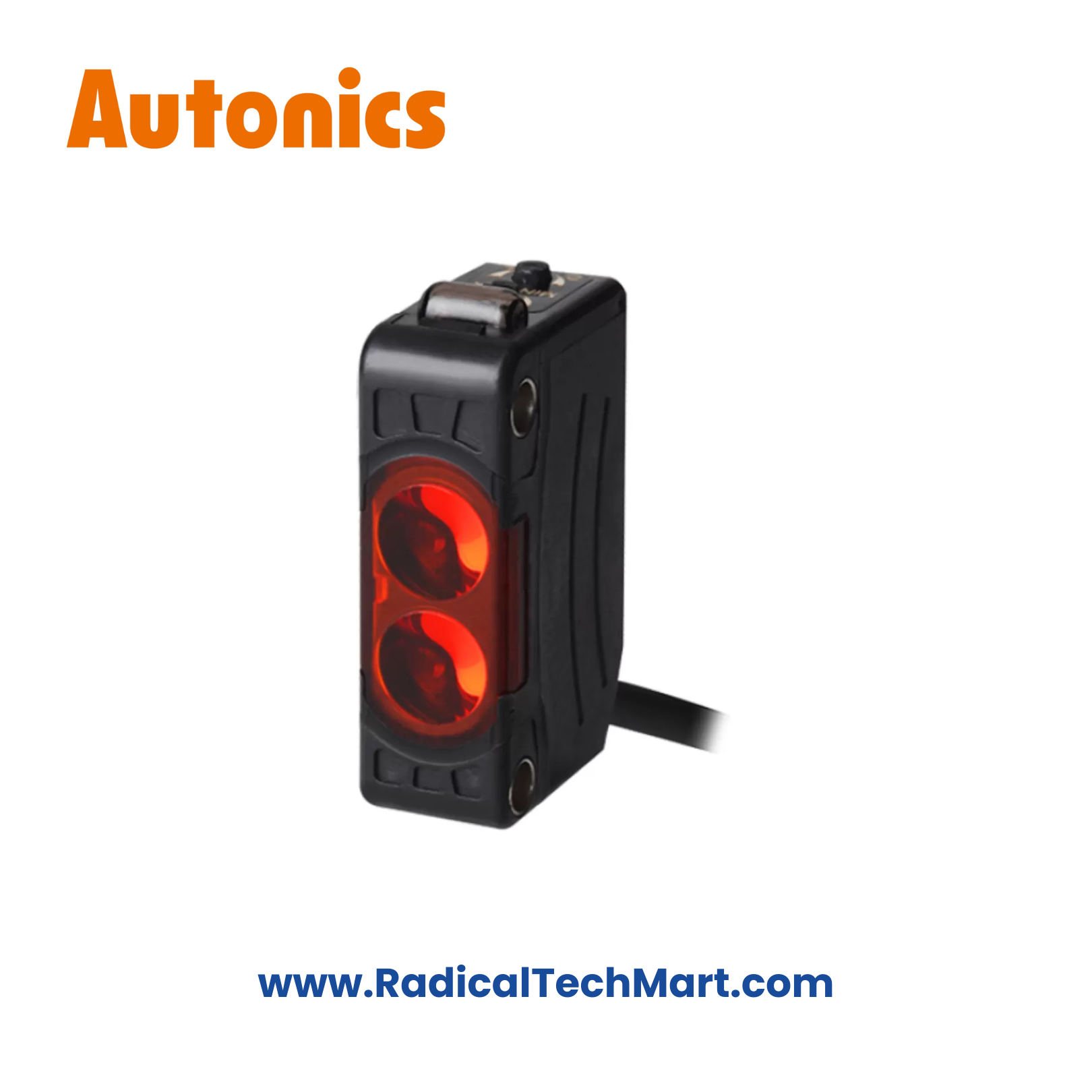 Autonics BJN100-NDT-P Narrow Beam Reflective Photoelectric Sensor with PNP Output