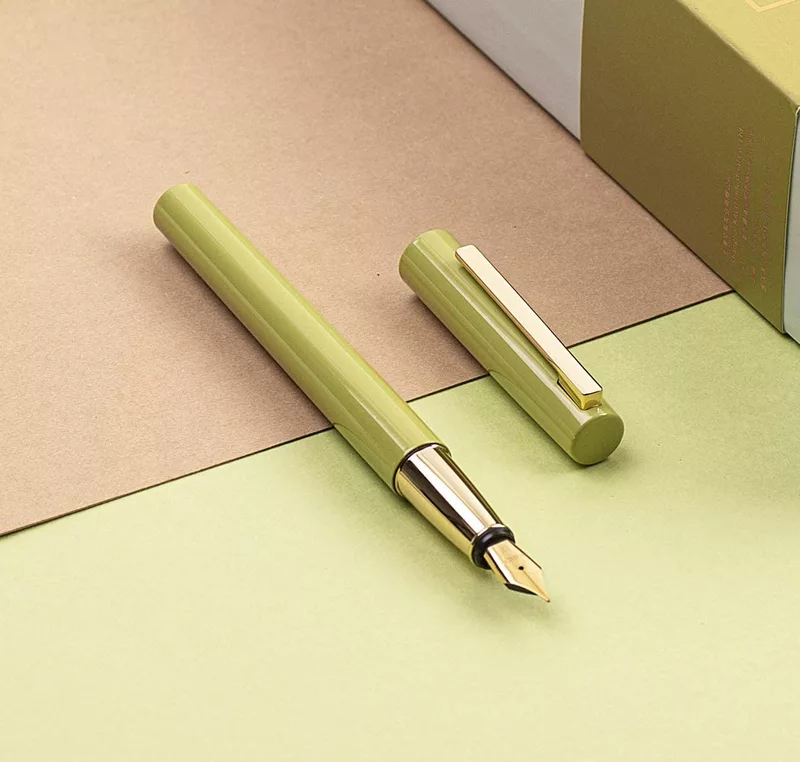 Kaco Brio Fountain Pen Set Khakhi