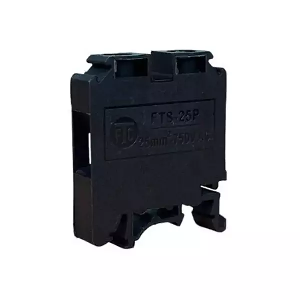 16 mm² Black Polyamide Terminal Block|FTS-16P