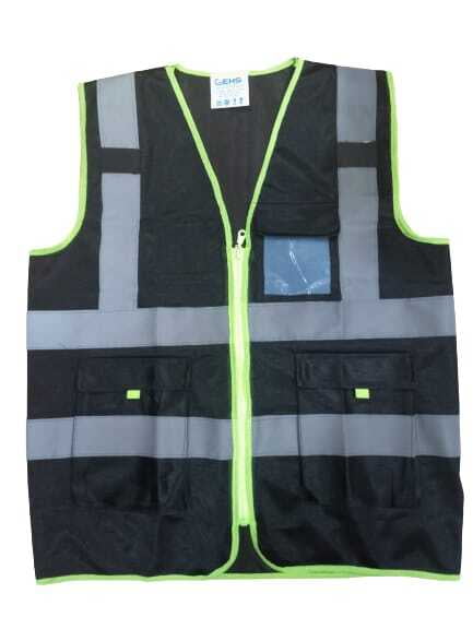 SAFETY BLACK JACKET