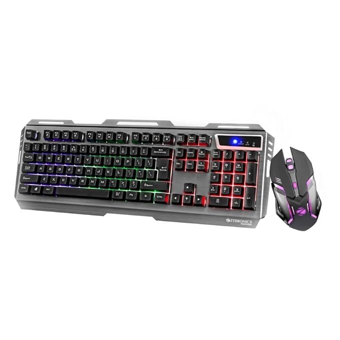 Zebronics Zeb Transformer Gaming Wired Keyboard And Mouse Combo