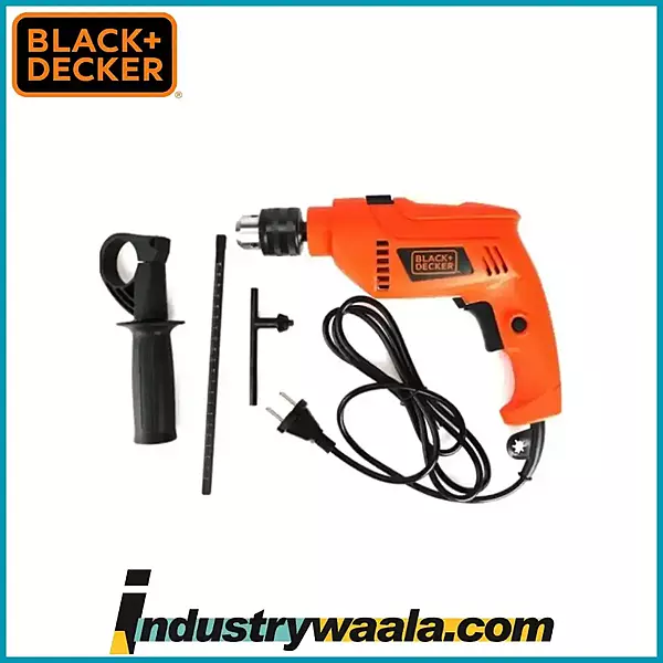 BLACK+DECKER HD555-IN Hammer Drill  (13 mm Chuck Size, 550 W)