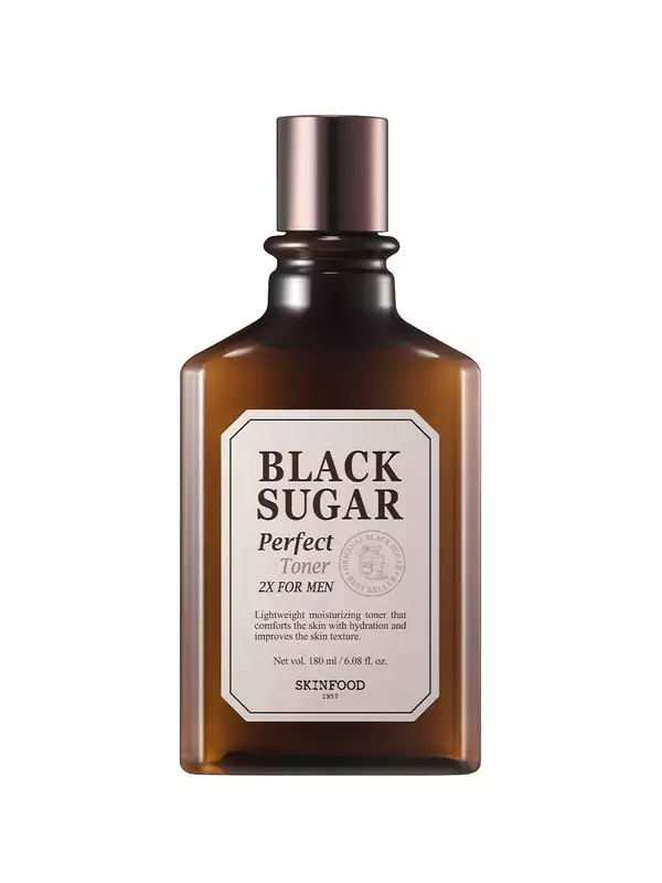 SKINFOOD - BLACK SUGAR PERFECT TONER 2X FOR MEN
