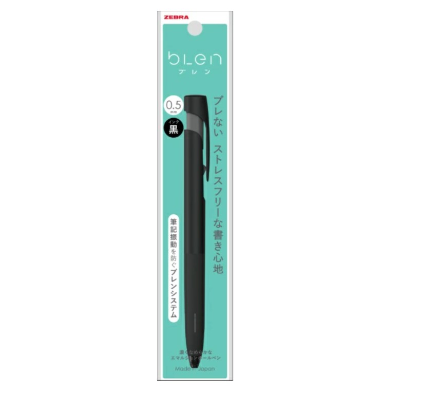 Zebra Blen Ballpoint Pen 0.5 Black