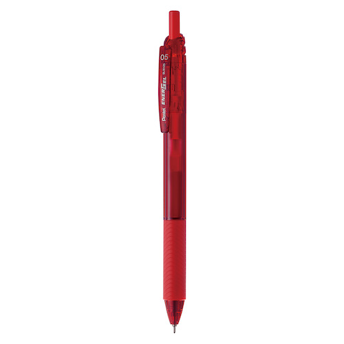 Pentel Energizer S Gel Pen 0.5 Red