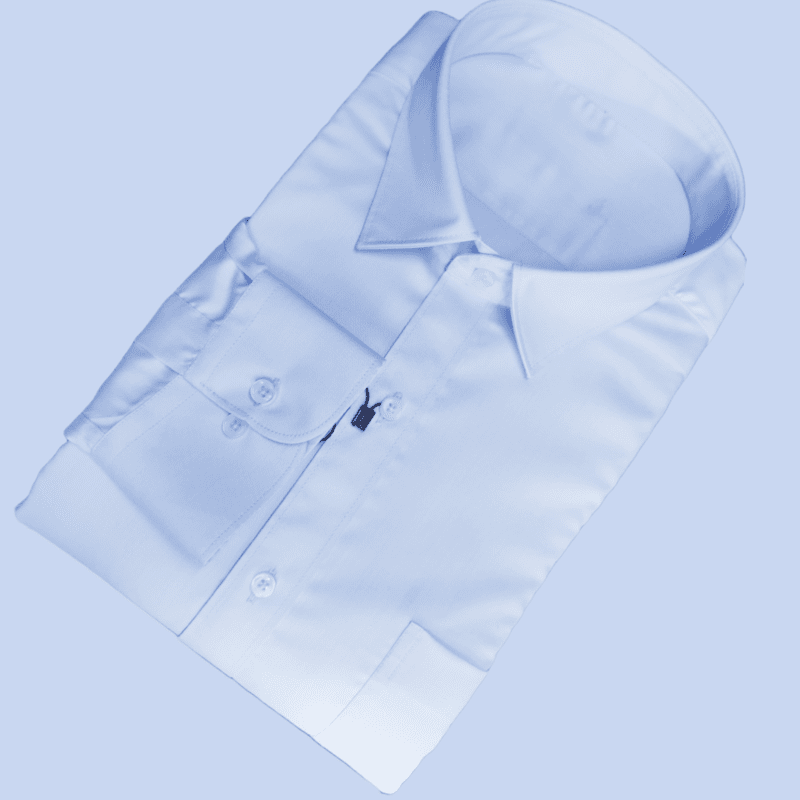 BLUE PLAIN SHIRT