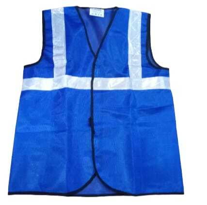 POLYESTER SAFETY VEST (BLUE)