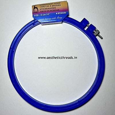 Embroidery hoop (circular) - 15 cm / 6 inches Embroidery hoop (circular) - 15 cm / 6 inches