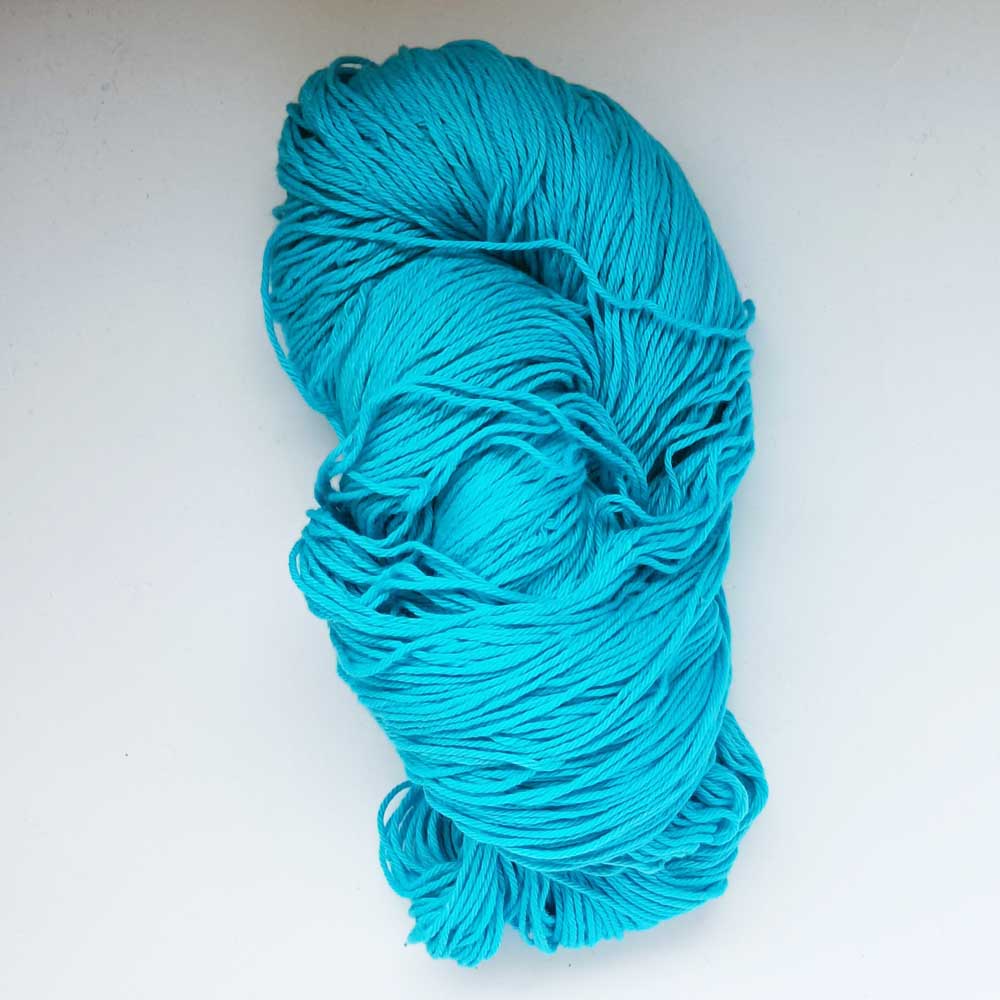Cotton Yarn 4 Ply  Blue