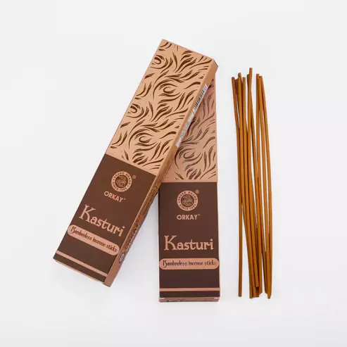 Orkay KASTURI Bambooless Incense Sticks (100g)