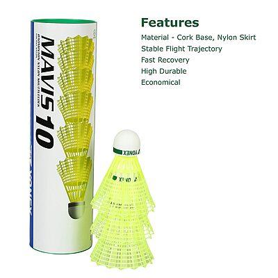 S/COCK YONEX MAVIS 10 GREEN