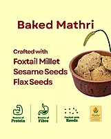 Baked Mathri - 200 g | Baked, Not Fried | No Palm Oil